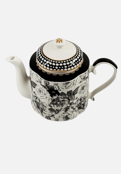 Jenna Clifford - JENNA CLIFFORD - Black Rose Tea Pot