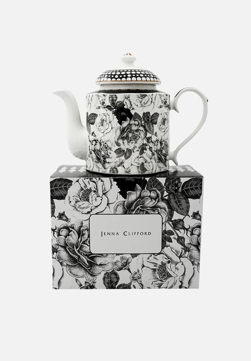 Jenna Clifford - JENNA CLIFFORD - Black Rose Tea Pot