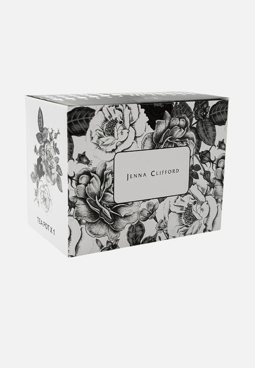 Jenna Clifford - JENNA CLIFFORD - Black Rose Tea Pot