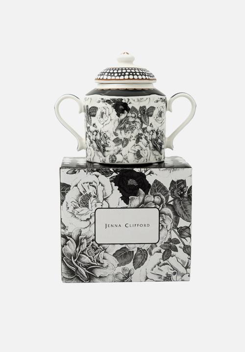 Jenna Clifford - JENNA CLIFFORD - Black Rose Sugar Pot