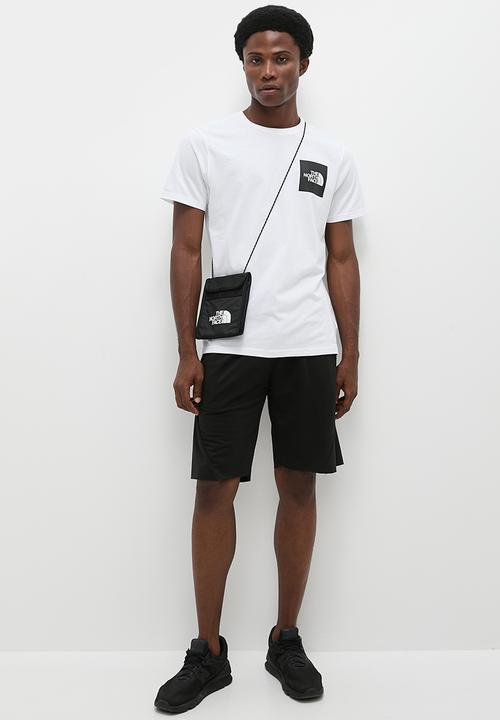 The North Face - Fine short sleeve tee - white/black