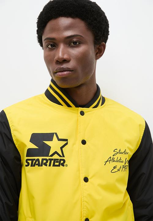 Starter - Starter Varsity Jacket 1 - Yellow & Black