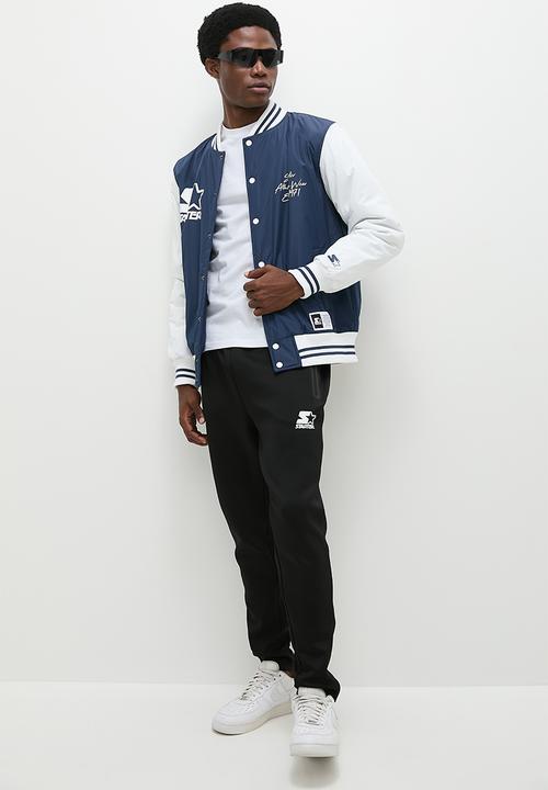 Starter - Starter Varsity Jacket 1 - Navy & White
