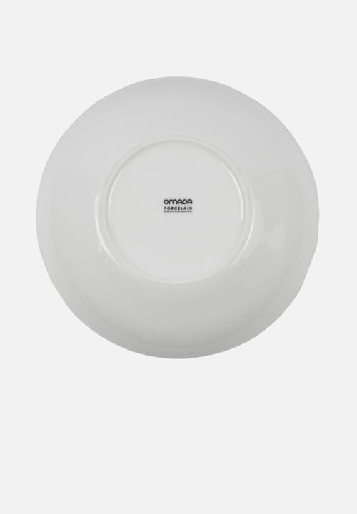 Omada - Irregular Salad Bowl White