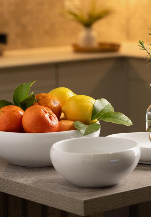 Omada - Irregular Salad Bowl White