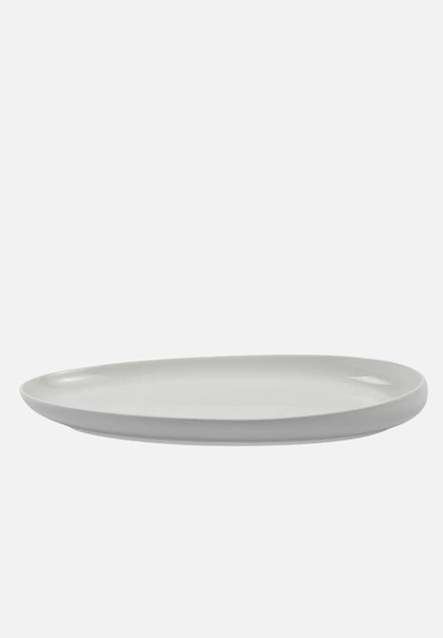 Omada - Irregular Platter 40.5cm White