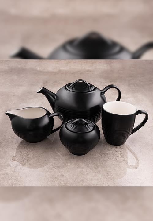 Jan Hendrik - JAN - Blancnoir Tea Pot - black 