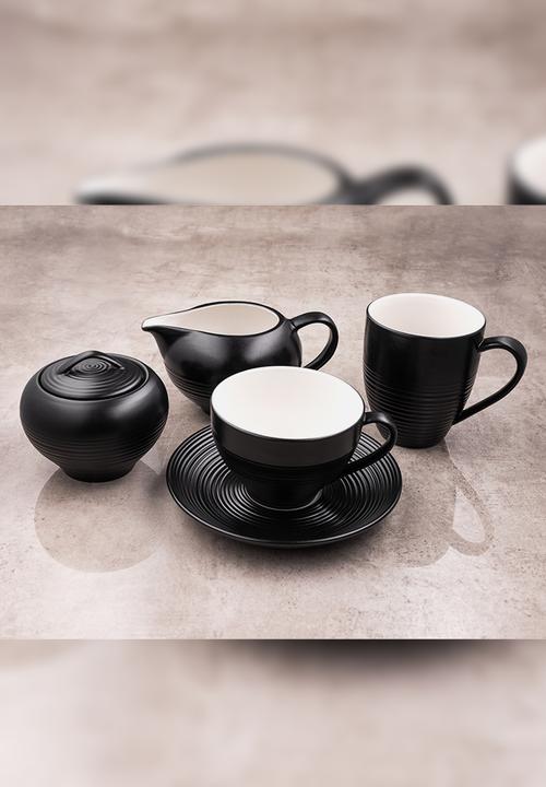 Jan Hendrik - JAN - Blancnoir Sugar Pot - black 