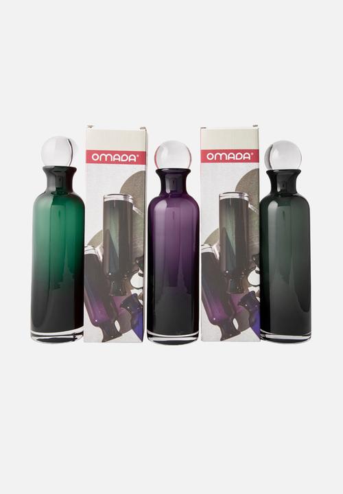 Omada - Bottle with Lid Black