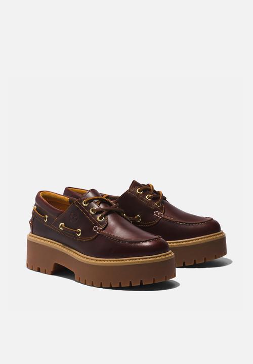 Timberland - Stone street boat shoe - rootbeer