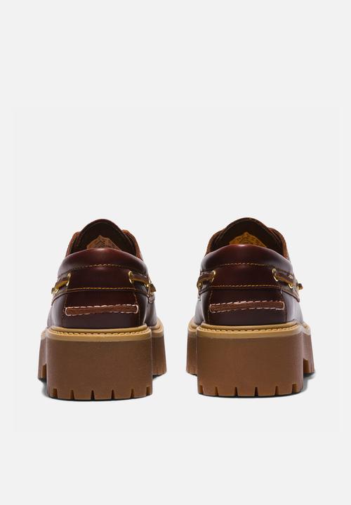 Timberland - Stone street boat shoe - rootbeer