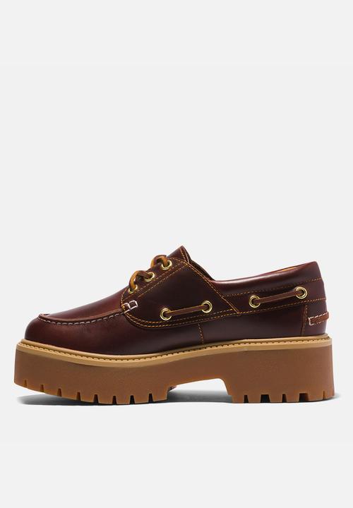 Timberland - Stone street boat shoe - rootbeer