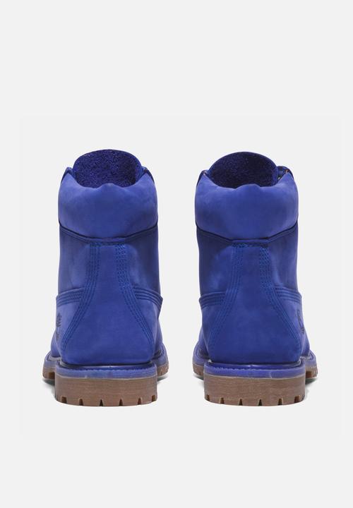 Timberland - 6in premium boot - bright blue nubuck
