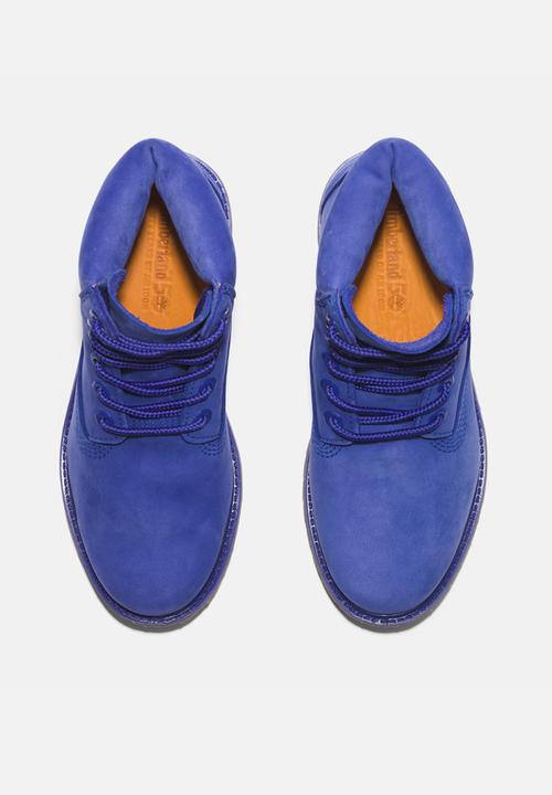 Timberland - 6in premium boot - bright blue nubuck