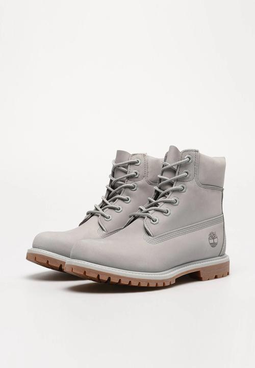 Timberland - 6in premium boot - light grey nubuck