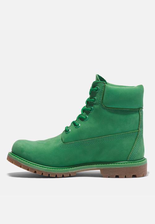 Timberland - 6in premium boot - medium green nubuck