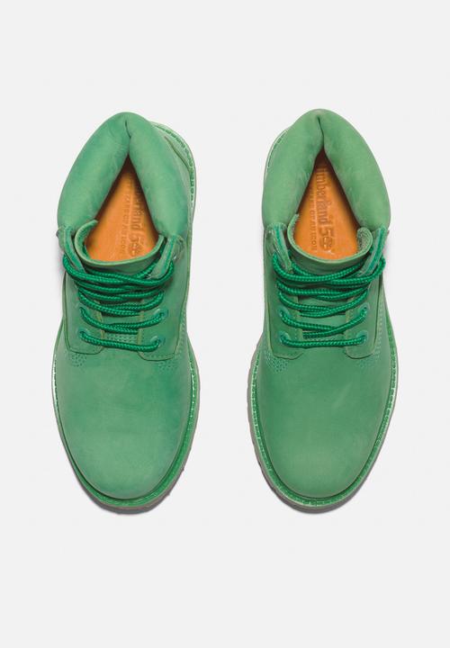 Timberland - 6in premium boot - medium green nubuck