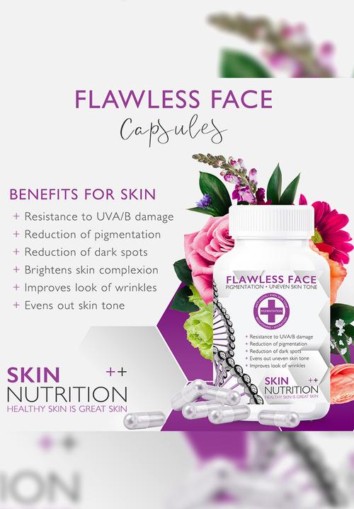 SKIN NUTRITION - Flawless Face Complex Capsules