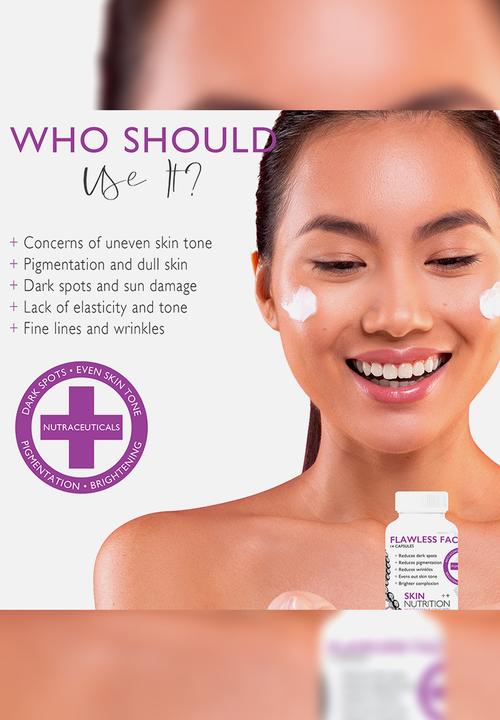 SKIN NUTRITION - Flawless Face Complex Capsules Mini