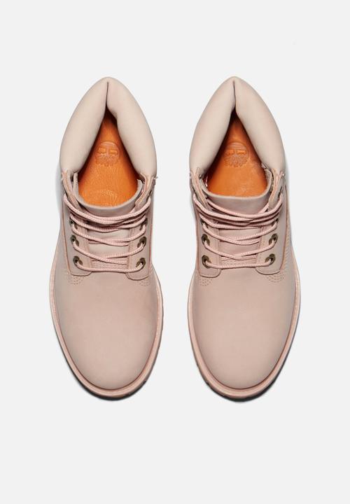 Timberland - 6in premium boot - w - light pink nubuck