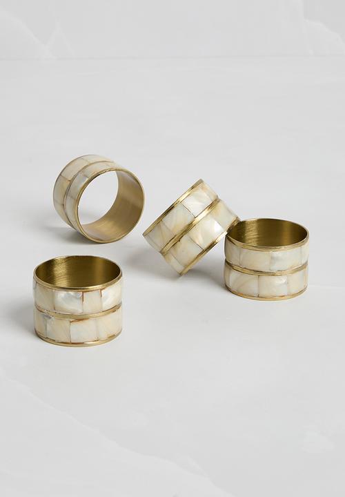 Sixth Floor - Mythoria Napkin Rings Set of 4