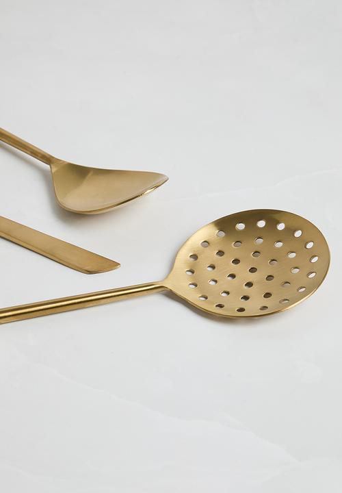 Sixth Floor - Mysticor  utensil set- Gold