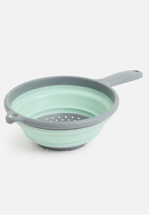Excellent Houseware - Foldable strainer - Green