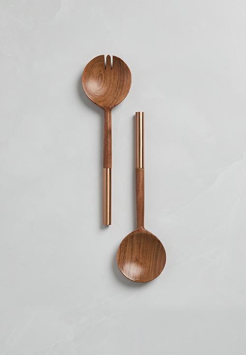 Sixth Floor - Magivale serving spoon set - natural
