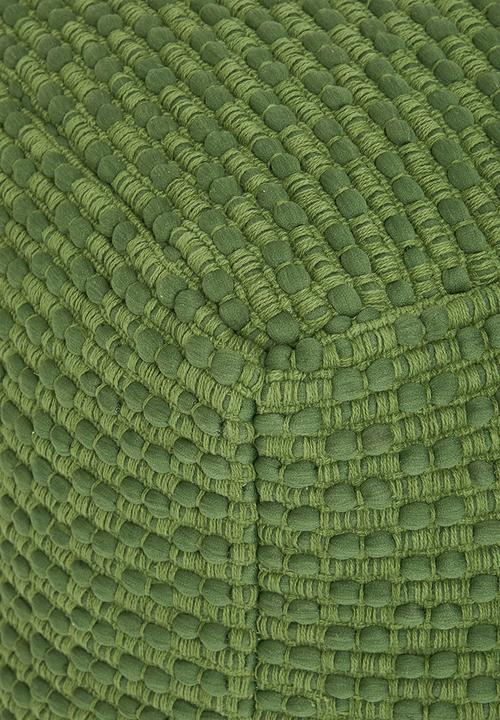 Sixth Floor - Jenna ottoman - green