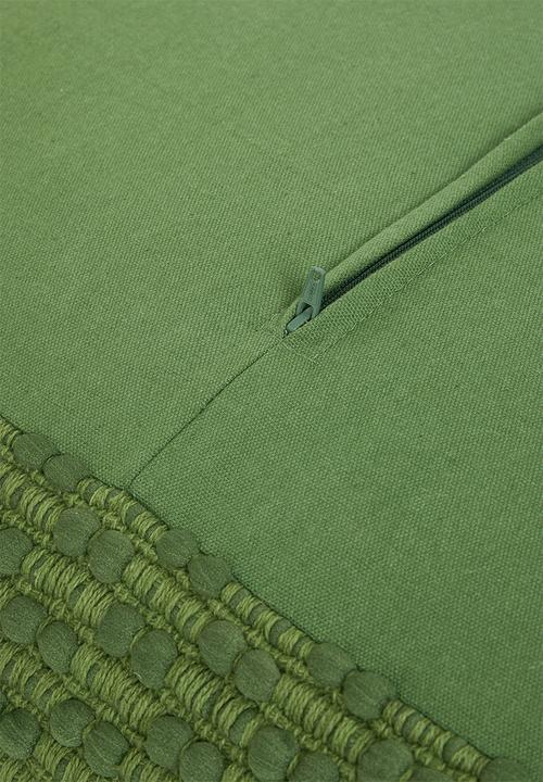 Sixth Floor - Jenna ottoman - green