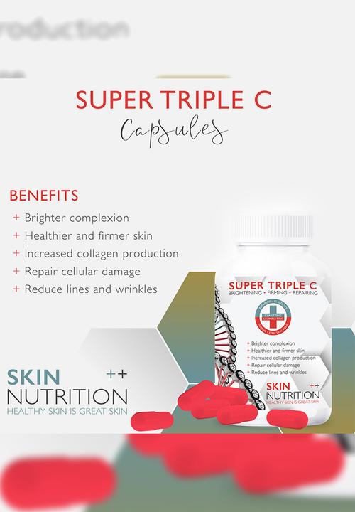 SKIN NUTRITION - Super Triple C Capsules