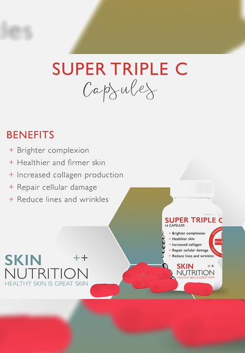 SKIN NUTRITION - Super Triple C Capsules Mini