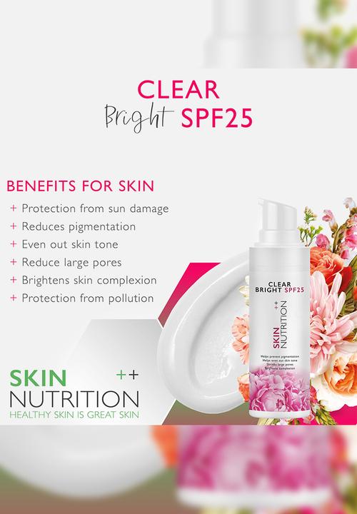 SKIN NUTRITION - Clear Bright SPF25