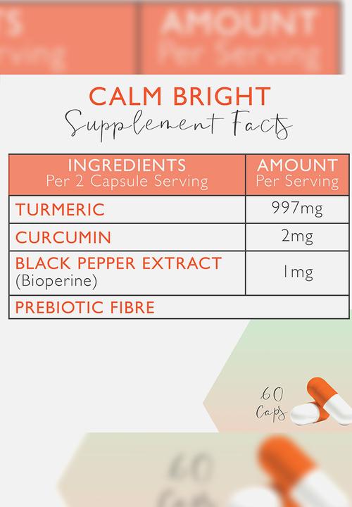 SKIN NUTRITION - Calm Bright Capsules