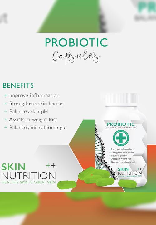 SKIN NUTRITION - Probiotic Capsules