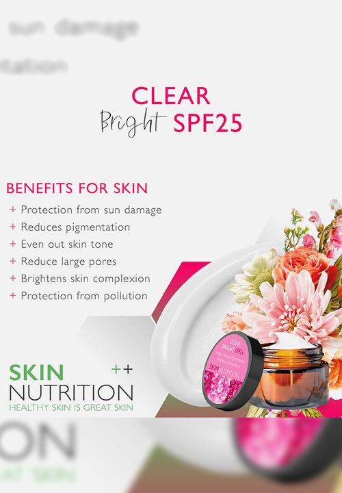 SKIN NUTRITION - Clear Bright SPF25 Mini