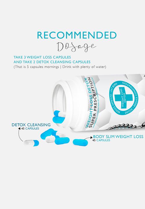 SKIN NUTRITION - Weight Loss Detox Super Prescription
