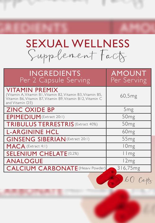 SKIN NUTRITION - Sexual Wellness Super Prescription
