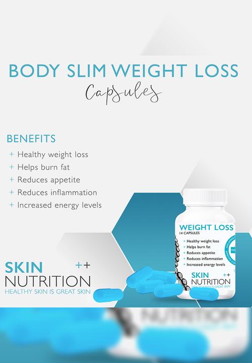 SKIN NUTRITION - Body Slim Weight Loss Mini 14 Capsules