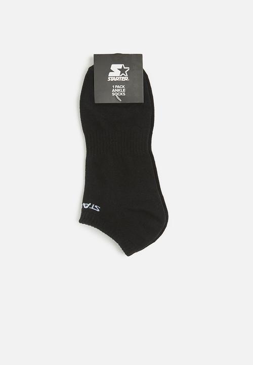 Starter - Starter 1 Pack Ankle Sock - Black