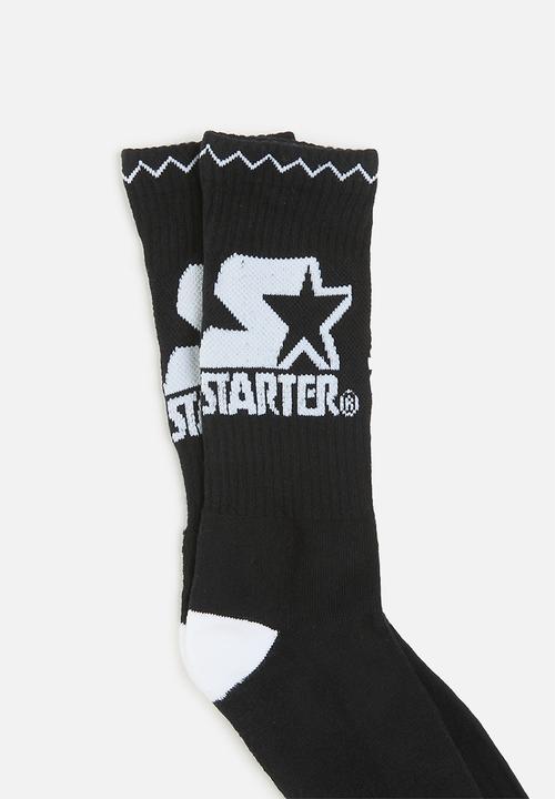 Starter - Starter Ess Sock - Black & White