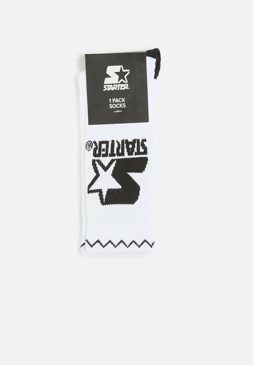 Starter - Starter Ess Sock - White & Back