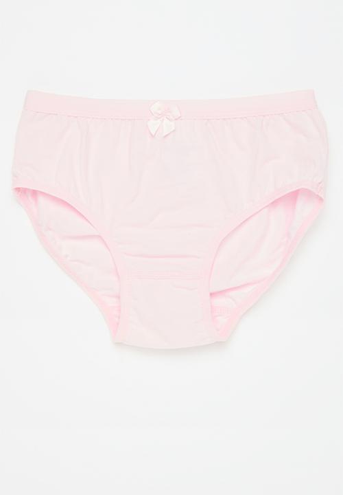 Pop Candy - 3 Pack briefs - pink & white