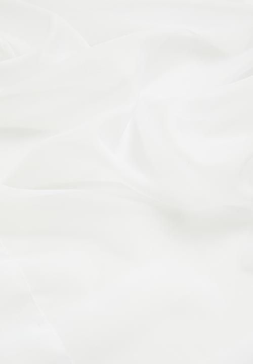 Design Collection - Plain Voile Eyelet twin pack - white
