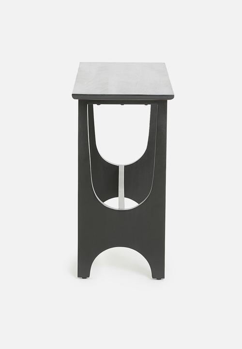 SF Collection - Scoop console table - black