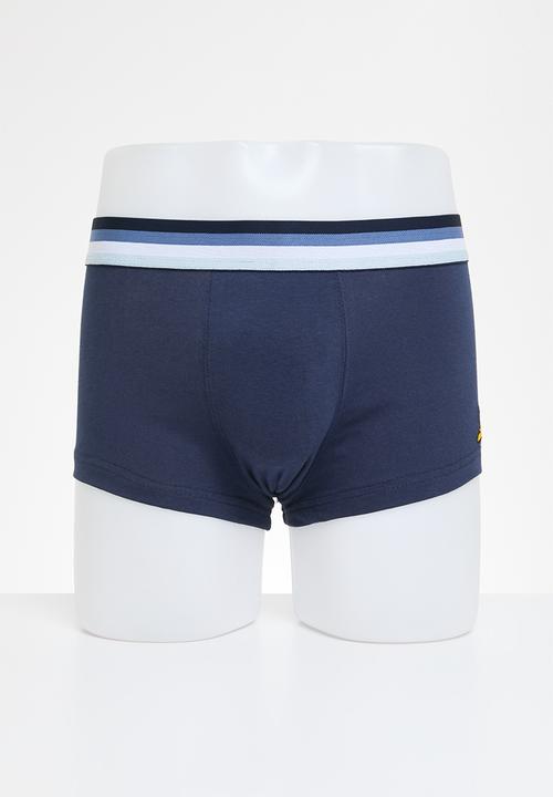 Brave Soul - Mbx-606lennox 5 pack - navy & pale blue