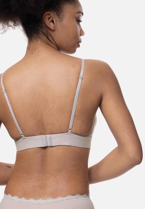 DORINA - Cali 2pack non padded bralette - ivory & beige