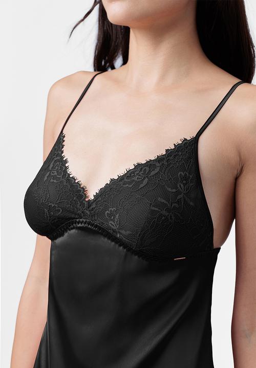 DORINA - Abelia nightie - black