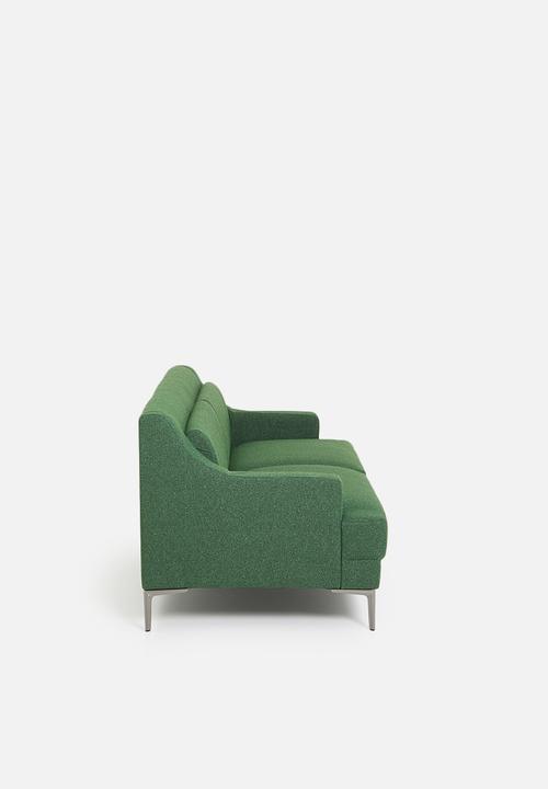 Sixth Floor - Mojo 3 seater sofa - dark green