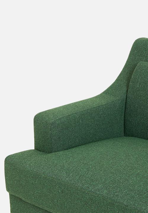 Sixth Floor - Mojo 3 seater sofa - dark green